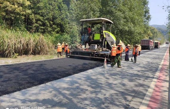S223宜安路，油面攤鋪